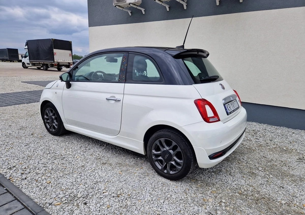 Fiat 500 cena 49900 przebieg: 29000, rok produkcji 2021 z Turek małe 92